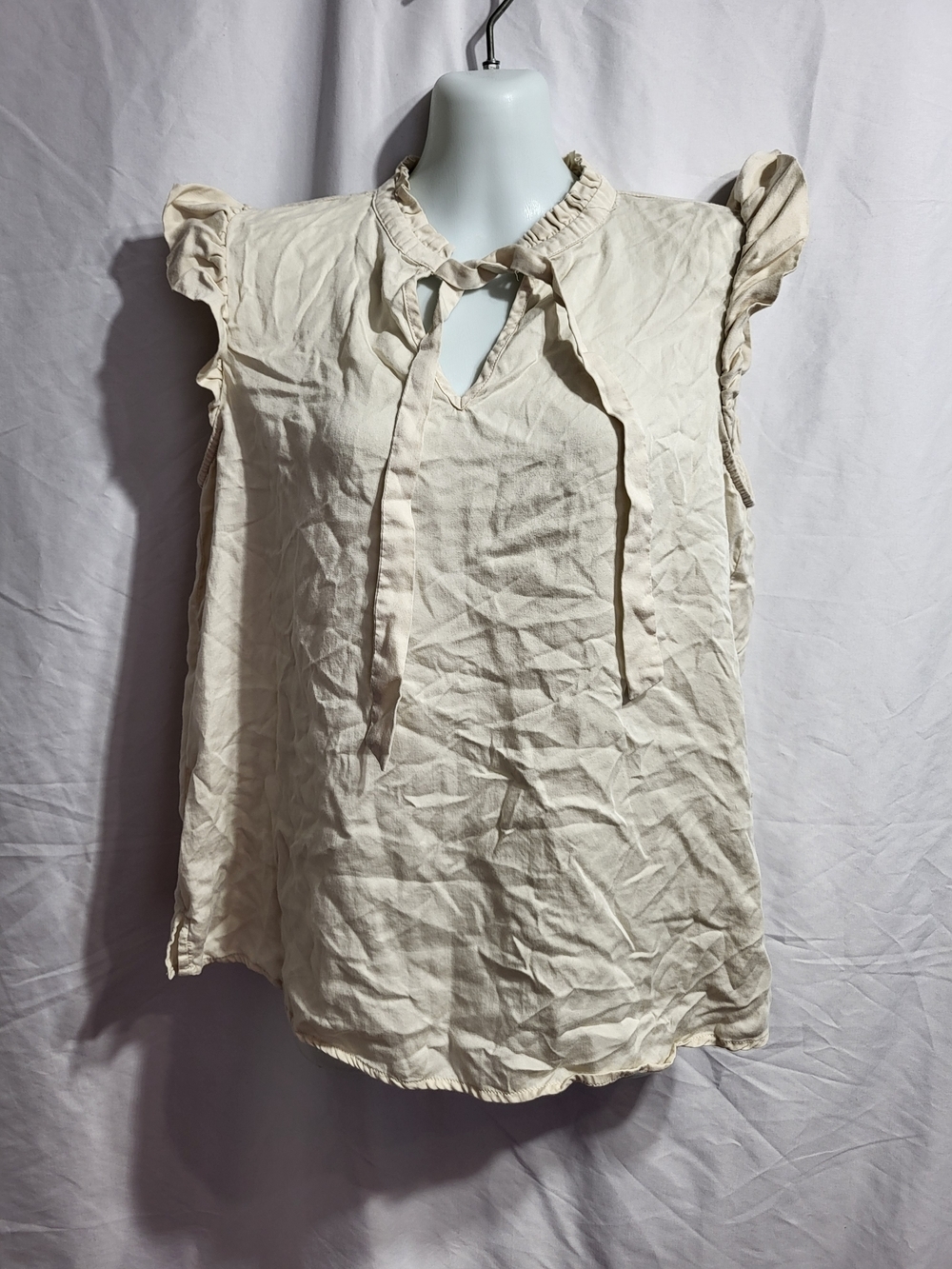 Cream Women's Blouse - M